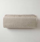 Couvre-lit velours matelassé Nanook naturel Vent du Sud - Blancollection