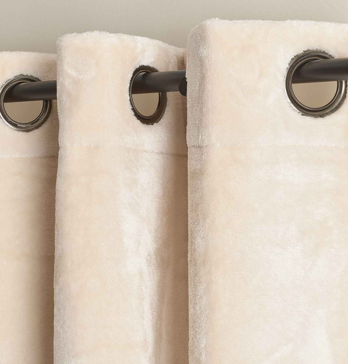 Rideau isolant thermique Arktiq Qabane- Blancollection