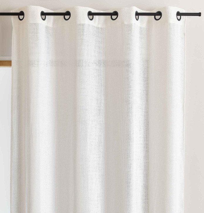Rideau Sierra blanc Qabane - Blancollection