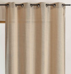 Rideau Sierra beige Qabane - Blancollection