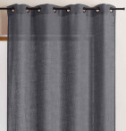 Rideau Sierra gris Qabane - Blancollection