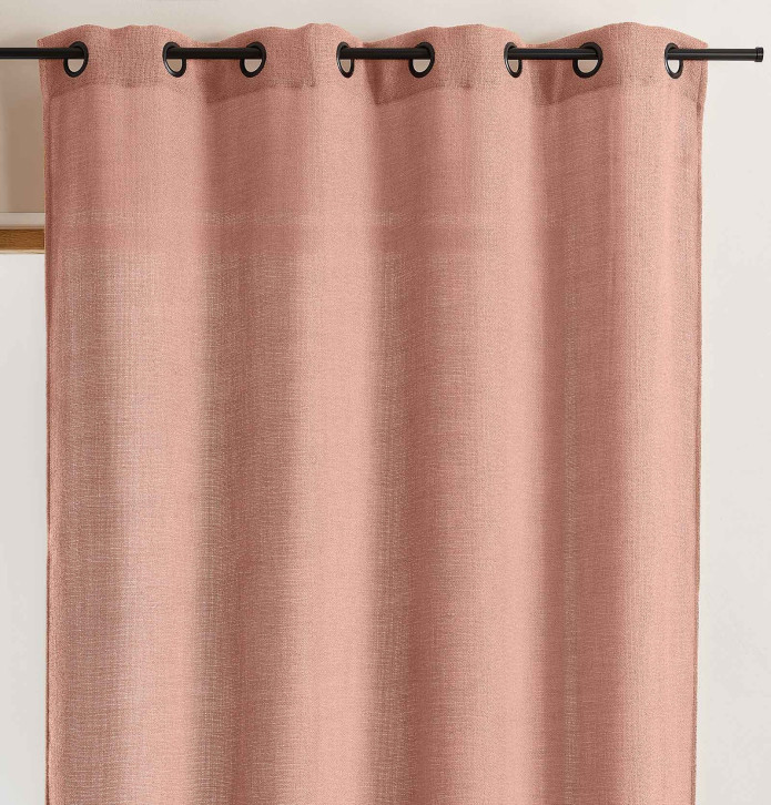 Rideau Sierra bois de rose Qabane - Blancollection