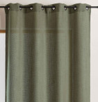 Rideau Sierra kaki Qabane - Blancollection
