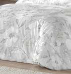 Couvre-lit matelassé Magnolia Antilo - Blancollection