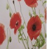 Nappe toile cirée Red Poppy zoom