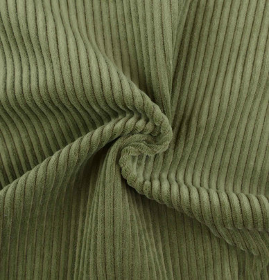 Rideau velours thermique Warma olive Qabane