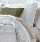 Couvre-lit matelassé Aurélia blanc Antilo - Blancollection