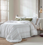 Couvre lit matelassé Aurélia blanc Antilo