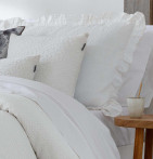 Couvre-lit matelassé Neide blanc Antilo - Blancollection