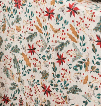 Nappe polyester Amaryllis Calitex - Blancollection