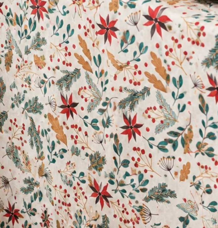 Nappe polyester Amaryllis Calitex - Blancollection