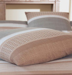 Parure flanelle drap + taies d'oreillers Elton Tradilinge - Blancollection