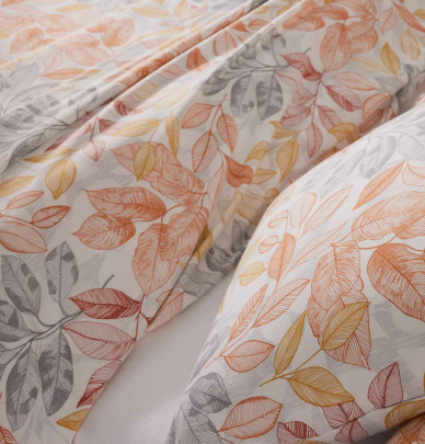 Parure flanelle drap + taies Claire Tradilinge