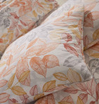 Parure flanelle drap + taies d'oreillers Claire Tradilinge - Blancollection