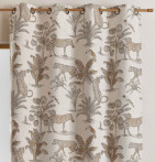 Rideau jacquard Masaï Qabane - Blancollection