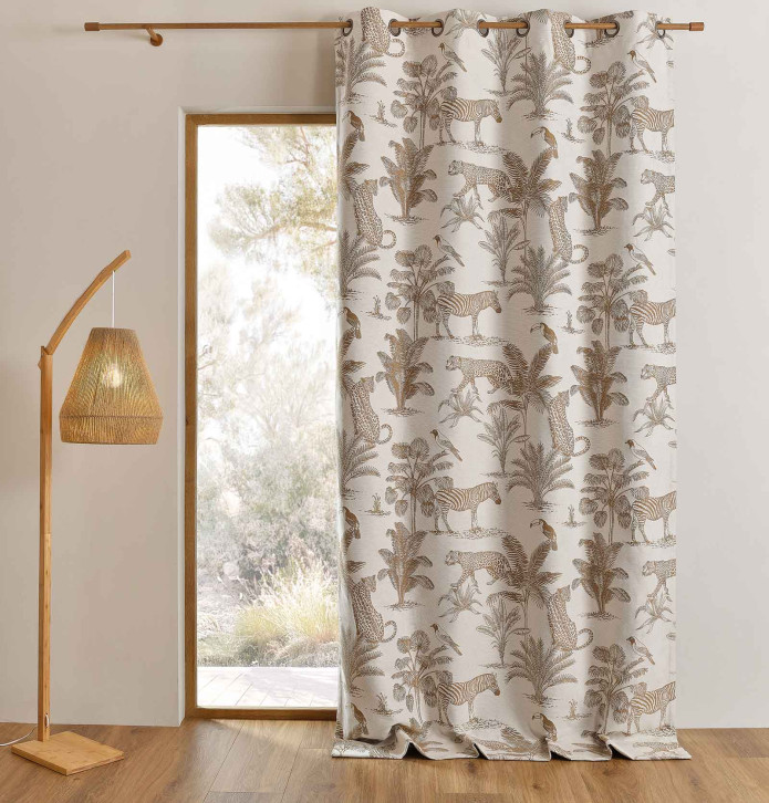 Rideau jacquard Masaï Qabane