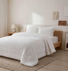 Couvre lit matelassé Dehesa blanc Antilo