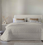 Couvre lit matelassé Coco lin Antilo