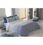 Couvre lit matelassé jacquard Mills Reig Marti - Blancollection