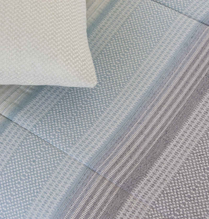 Couvre lit matelassé jacquard Mills Reig Marti - Blancollection