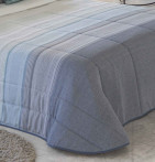 Couvre lit matelassé jacquard Mills Reig Marti - Blancollection