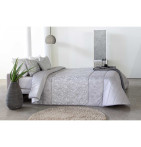 Couvre lit matelassé imprimé Ardal gris Reig Marti - Blancollection