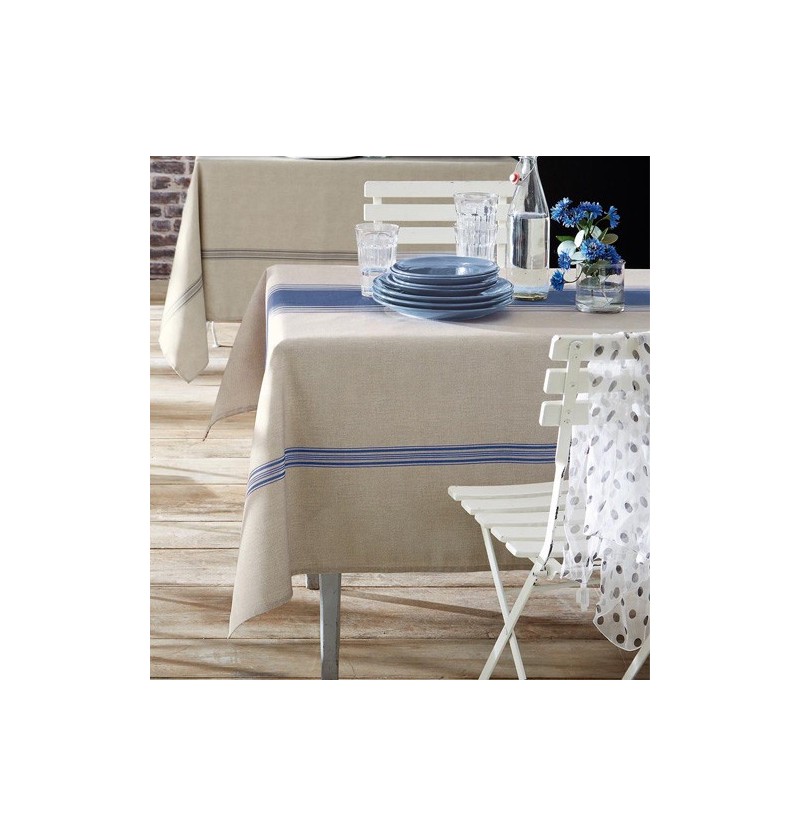 Nappe Bistrot indigo Tradilinge