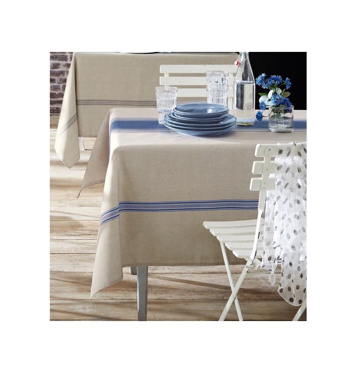 Nappe Bistrot indigo Tradilinge