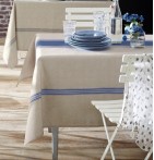 Nappe Bistrot indigo Tradilinge