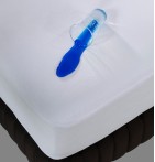 Protège-matelas éponge imperméable - drap housse Tissage du Moulin