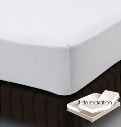 Protège-matelas molleton 220g/m² - literie de relaxation Tissage du Moulin