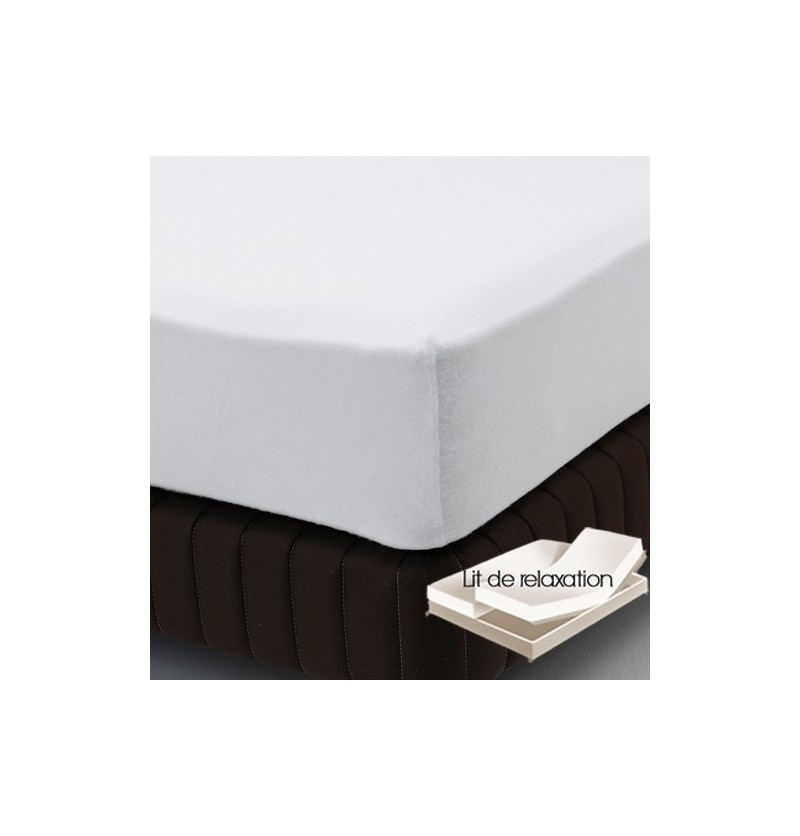 Protège-matelas molleton 220g/m² - literie de relaxation Tissage du Moulin