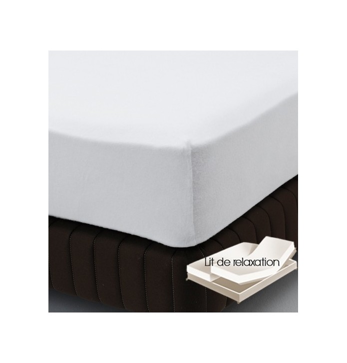 Protège-matelas molleton 220g/m² - literie de relaxation Tissage du Moulin