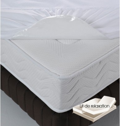 Protège-matelas molleton imperméable – literie de relaxation Tissage du Moulin