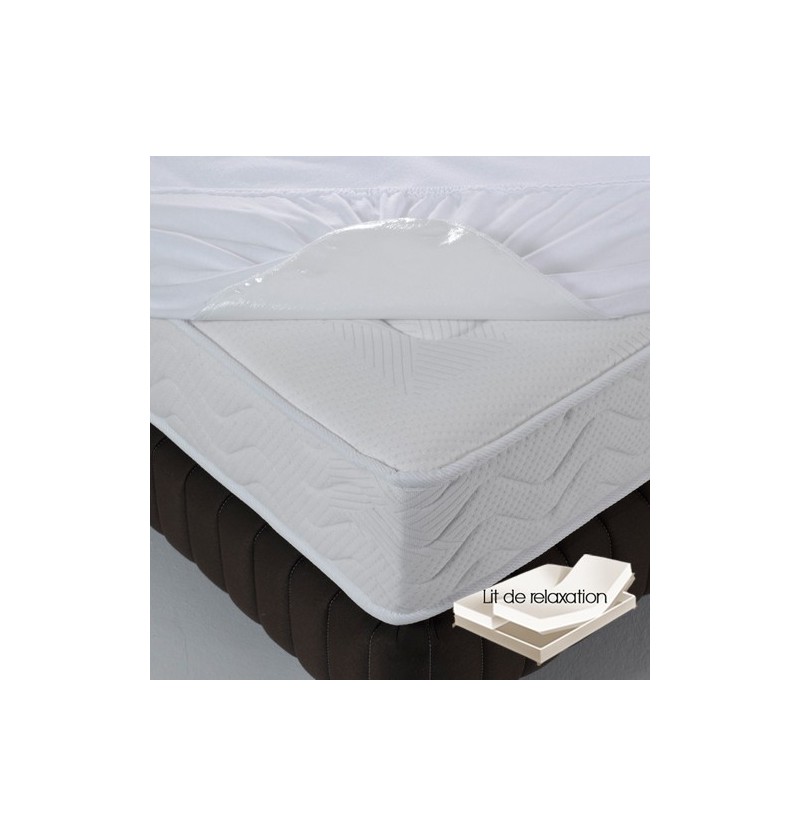 Protège-matelas molleton imperméable – literie de relaxation Tissage du Moulin