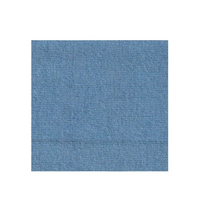 Drap housse uni jersey extensible pour lit de relaxation azur Dormisette Tissage du Moulin