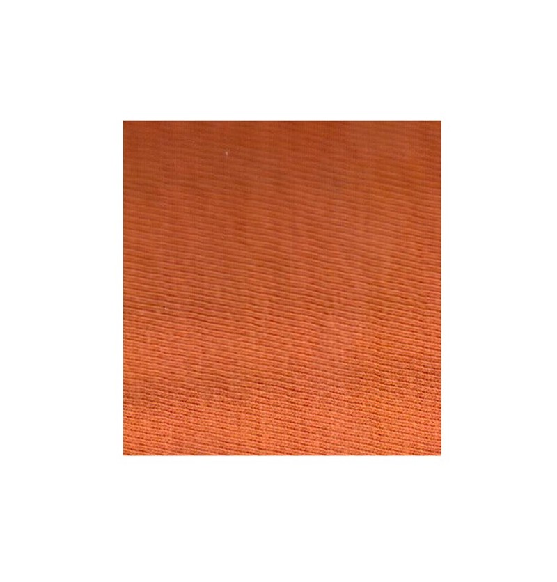 Drap housse jersey extensible eternel dormisette 10 coloris 140x190cm mandarine - tissage du moulin