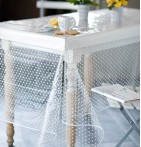 Nappe translucide Plumetis Calitex