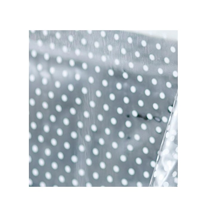 Nappe translucide Plumetis zoom