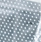 Nappe translucide Plumetis zoom