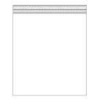 Drap percale de coton brodée Anecdotes blanc