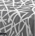 Couvre-lit matelassé jacquard et ses housses coussins Edgar gris
