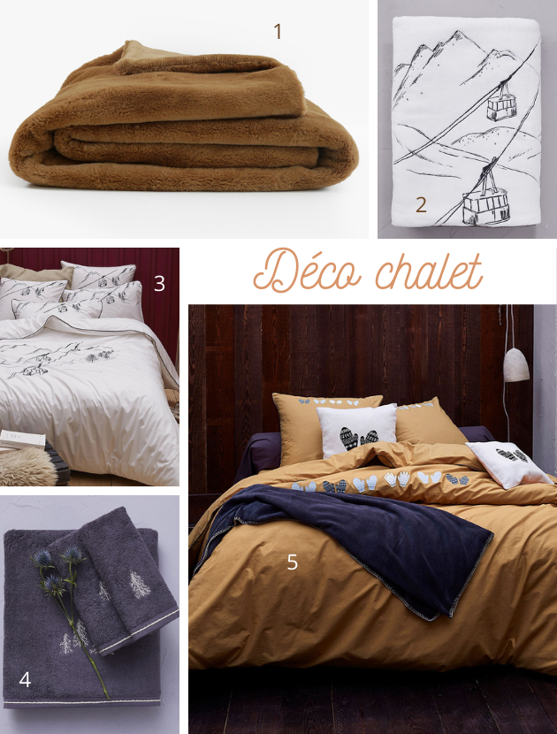 Planche déco chalet