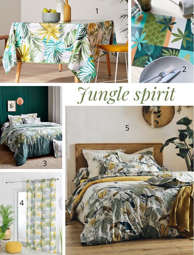 Planche déco Jungle Spirit